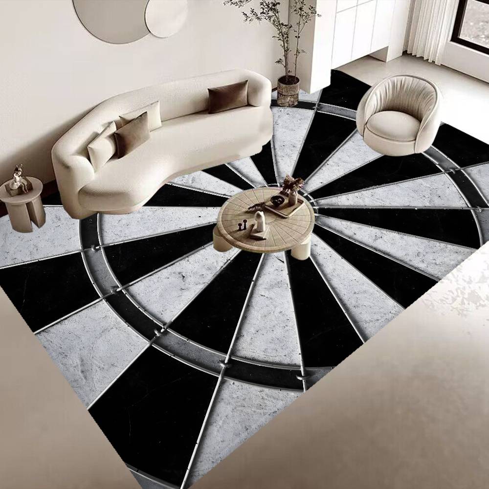 DARTS Dart Board Arrow Target Door Mat Kids Room Bedroom Decoration Balcony Anti-Slip Doormat Living Room Doormat Area Rug