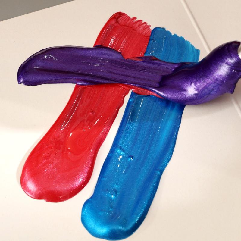 300ml Tinta Acrílica Dourada Metálica Perolada Pintada à Mão DIY Pintura de Parede Pigmento à Prova d'Água, Prova de Sol e Não Desbota