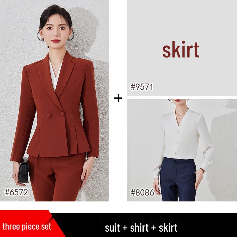 Women's Professional Blazer for Spring/Autumn 2024: Managerial Interview & Business Commute Wear