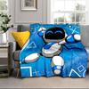 Weltraumabenteuer Astro Bot Tragbare Decke/Weiche Decke Bettwäschedecke Geeignet für Reisen Camping Wohnzimmer Büros Sofas Fan-Geschenke
