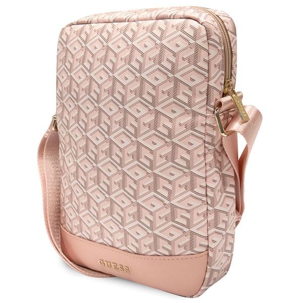 Guess Bag GUTB10HGCFSEP 10" Pink GCube Stripe Tablet Bag