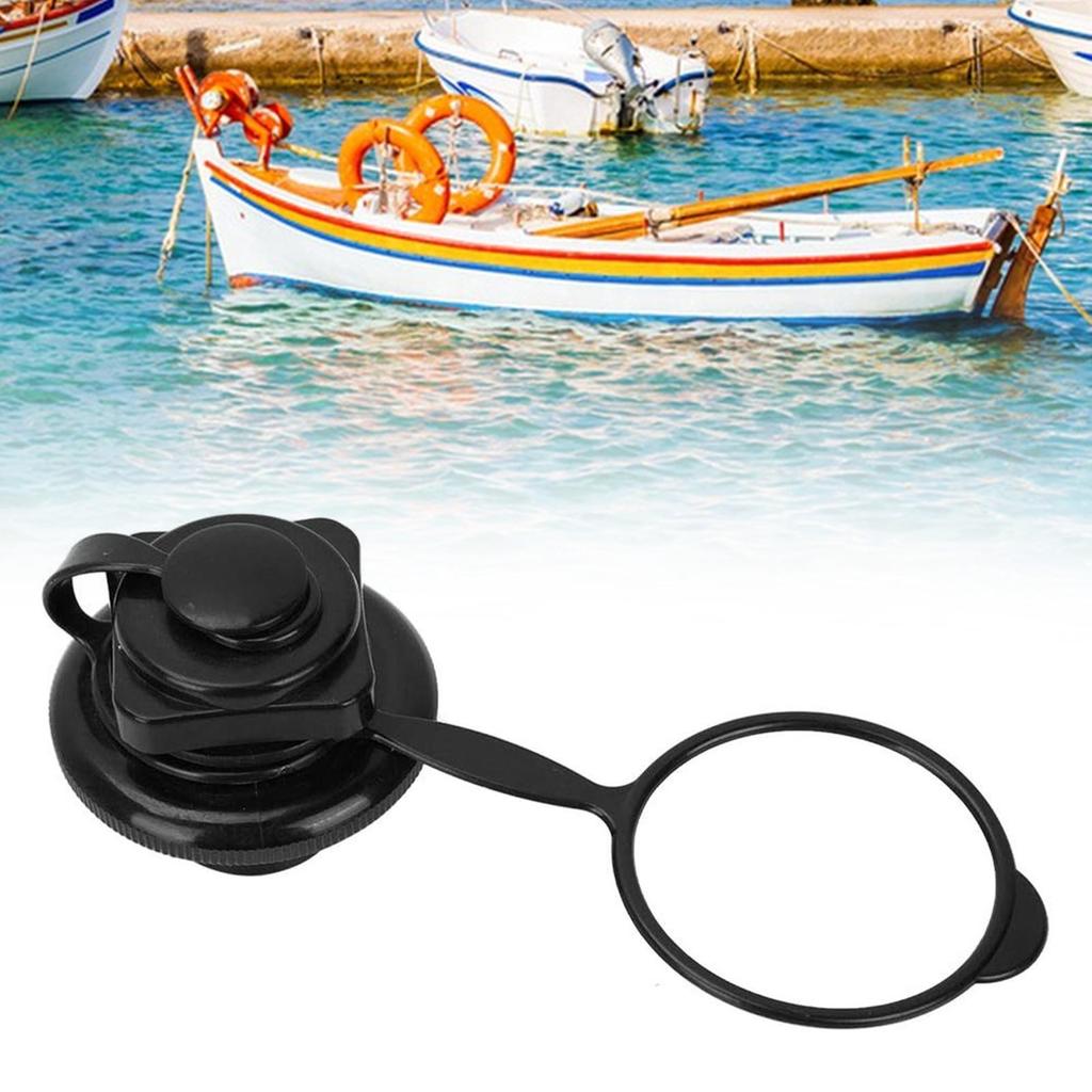 Inflatable Kayak Air Valve Black Replace for PVC Boat Airbed Raft