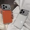 Glitter Big Window iPhone 17 Pro Case with Apple 16 Pro Lens Film for 14 & 15 Pro Models.