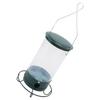 Squirrel Proof Bird Feeder Bunny Deterrent Resistant Wild Bird Seed Tube Feeder for Outdoor