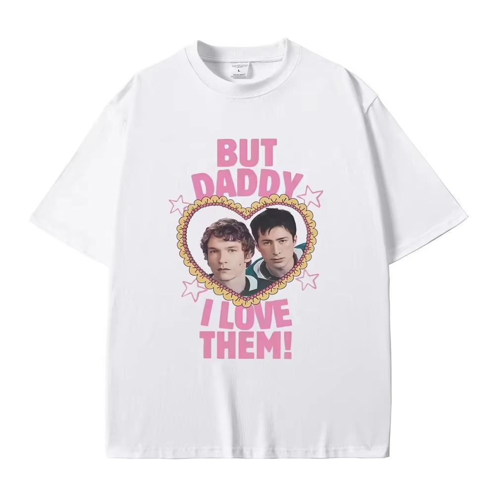 Heated Rivalry Ilya Rozanov But Daddy I Love Him T Shirt Unisexs Pure Cotton Fashion TShirt Crew Neck Tees Short Sleeve Clothing