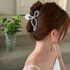 1/2pcs/Set Women's Elegant Sweet Bow Polka Dot Large Hair Claw Clips,For Women's Daily Use,Valentine's Day