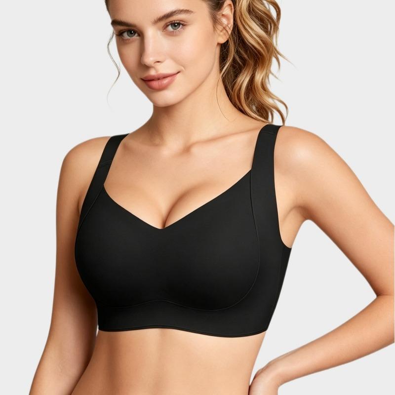 European Style Seamless Wireless Minimizer Bra for Large Bust Thin Lifting Anti-Sagging Support Intimates for Women