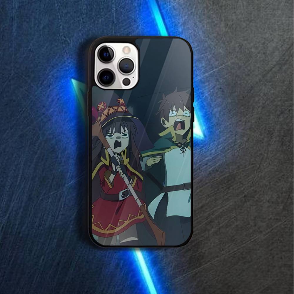 M-Megumin K-KonoSuba  Phone Case For iPhone 17,16,15,14,13,12,11,Pro,Max,Plus,Mini,Magsafe,Magnetic Wireless Charging Case