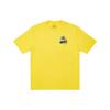Palace National Flag Triangle Print Short Sleeve T-Shirt Unisex Tops Yellow P20TS092