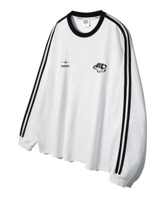 ALVINCLO Avl Track Oversized Long Sleeve Tee Avt933 (2 Colors)