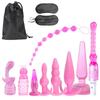 BAOQISHAN SM Goods SM Set Anal Plug Anal Dilator SM Anal Training Anal Stimulation Made of Silicone Material and High Quality ABS Training Tools for