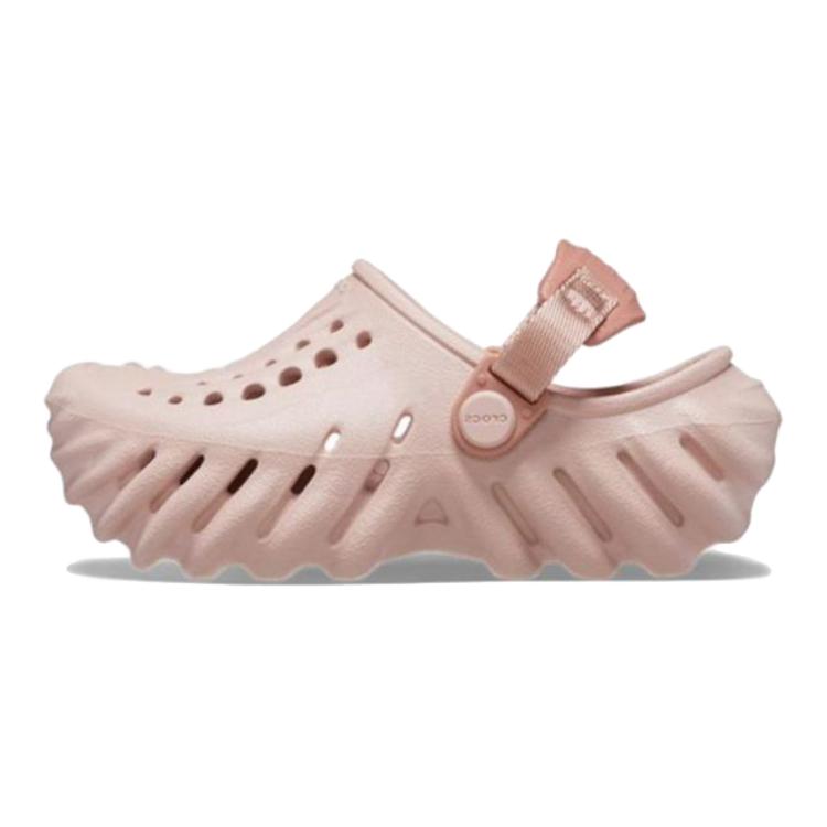 Crocs Comfortable Fashionable Non-Slip Shock-Absorbing Sandals Kids Sandals Pink 208190-6TY
