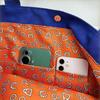 Spring new printed handbag women's oil painting series handbag shoulder bag tote bag fashion canvas bag