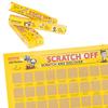 Scratch Off 100 Movies - Plakat Zdrapka 100 Kultowych Filmów A2