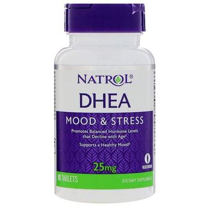 DHEA, 25 Mg, 90 Capsules.