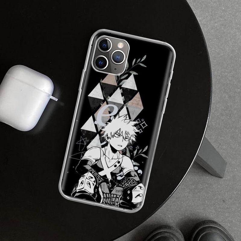 MHA Bakugou Katsuki Phone Case Cover for iPhone 11 12 13 Mini 14 15 Plus 16 Pro Max 17 Air 7 8 + SE Art Customized Fundas 11 12