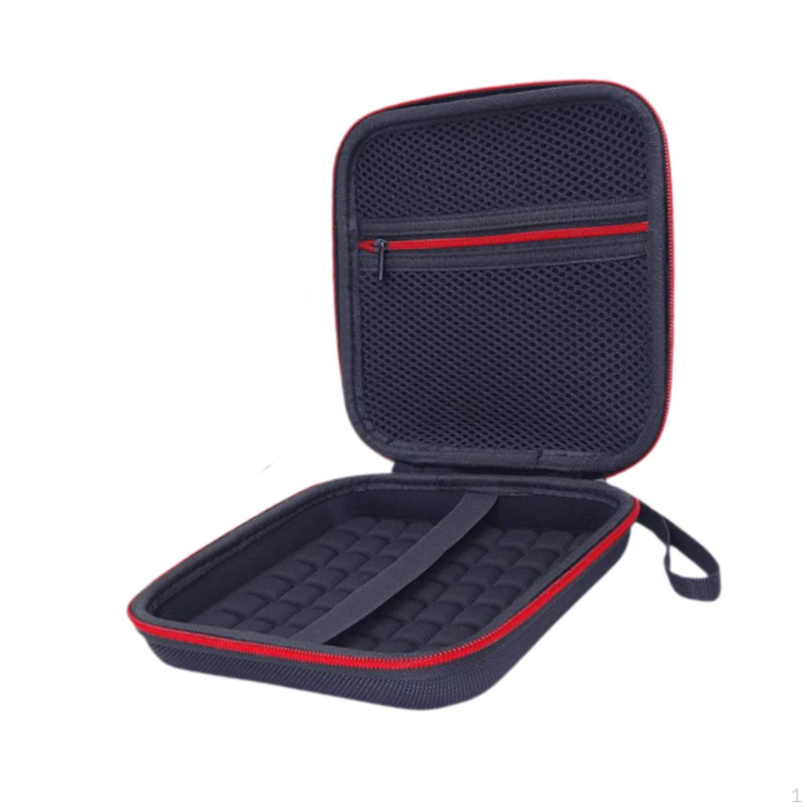 

Hard Drive Carrying Storage Case Organizer Box Multifunctional EVA Travel Bag for CD Electronic
