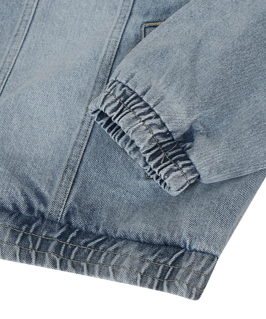 Standarderror 87-Stan119 [Classic] Vintage Washed Work Denim Jacket Light Indigo