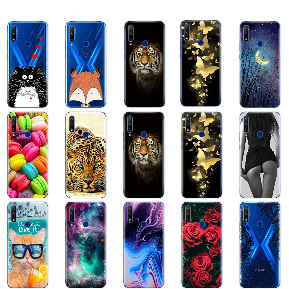 For Honor 9X Global Case Honor 9X Premium Case Silicon TPU Soft Back Cover Phone Case For Huawei Honor 9X Premium STK-LX1 Bumper