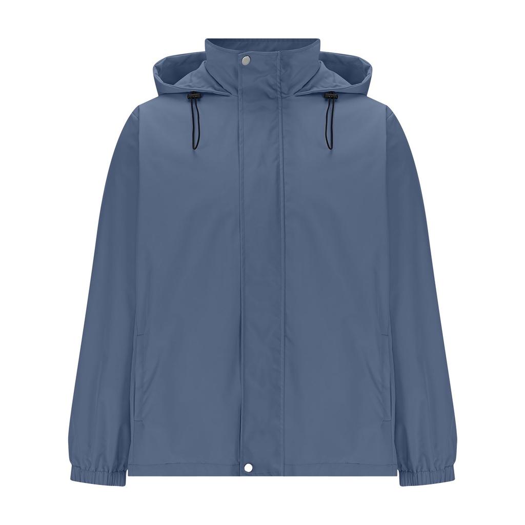 Jacket Men Raincoat Windbreaker Running Waterproof Windproof Coat Travel Hiking Cycling