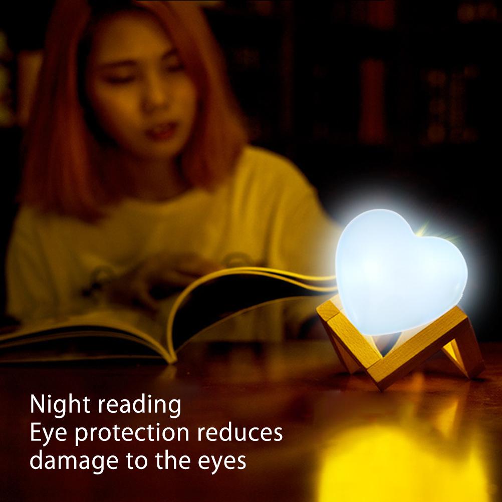 Heart Shaped LED Handbag Light  Light Decoration Light Intelligently Smart Touch Turn On with Keychain