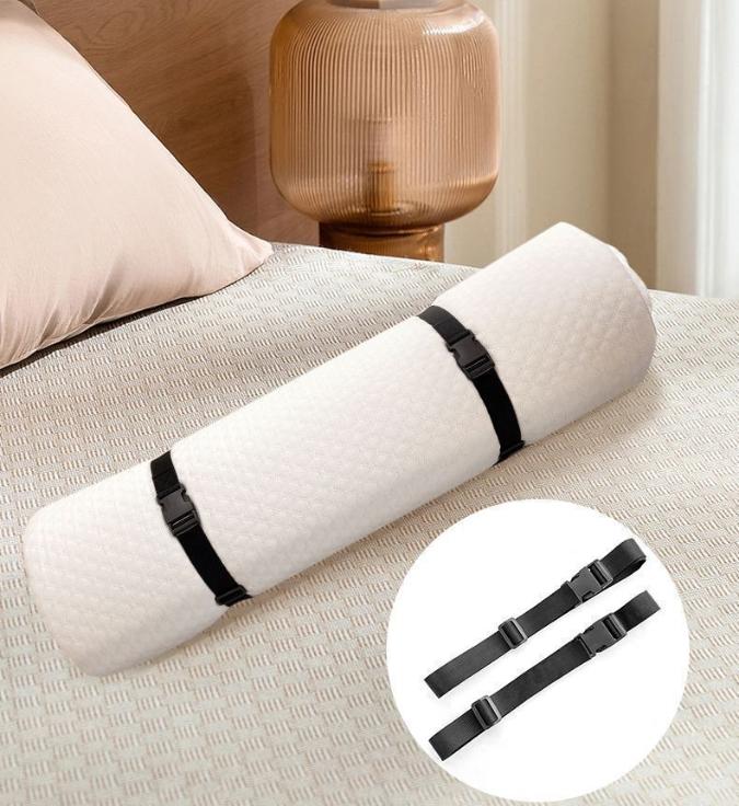 

Quilt, Mattress, Luggage Storage Rope, Adjustable Buckle Strap One Size чёрный