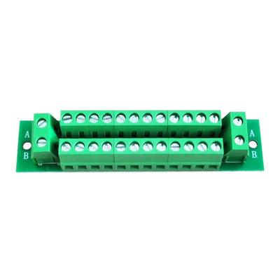 Multipurpose Screw Clamp Power Distribution Module Terminal Block Wire Connector Power Distribution Board for Electrical