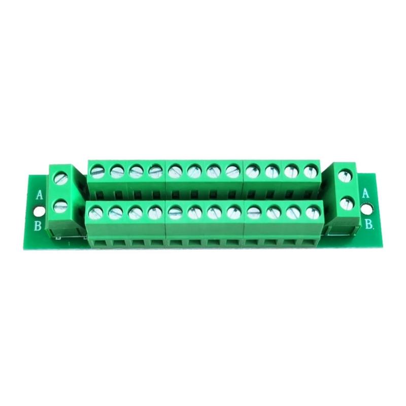 Multipurpose Screw Clamp Power Distribution Module Terminal Block Wire Connector Power Distribution Board for Electrical
