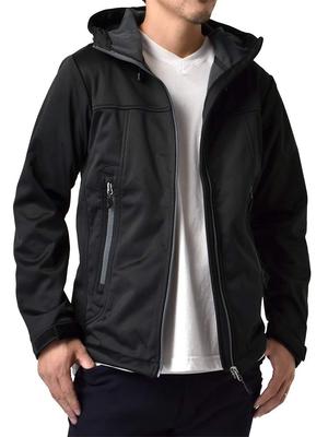 Aluje Stretch Berggröße Größe B00 Uni Schwarz Herren Winddicht, Atmungsaktiv, Warm, Wasserdicht, Parka, A5L, M,