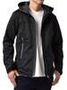 Aluje Stretch Mountain Size Size B00 Solid Black Men's Windproof, Breathable, Warm, Waterproof, Parka, A5L, M,