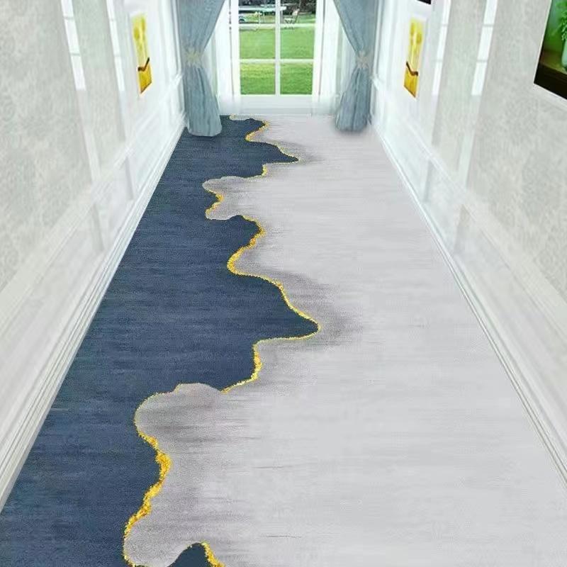 

Сучасні розкішні килими для довгого коридору Прикраса передпокою Домашні килими для вітальні Великі килимки для спальні Килимок Доріжка 60X100CM