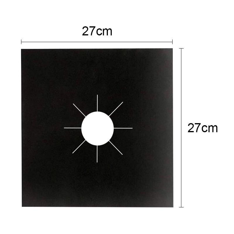 2 STÜCKE/3 STÜCKE Haushalt Verbrühschutz Herdmatte Küche Gasmatte Teflon Gaskochfeld Schutzmatte Anti-Öl und Anti-Fouling Gasmatte
