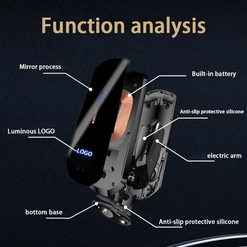 Car Mobile Phone Holder For BMW 1 2 3 5 7 Series X1 X2 X3 X4 X5 X6 X7 5GT 3GT I3 I4 MINI Wireless Charger Fast Charging Bracket