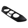 AA92-Car Black Front Dashboard AC Heater Control Panel Trim Cover Cap Fit For Polo 9N 2002-2010 6Q0820075C 1QA