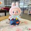 For 17cm Labubu Doll Clothes Fashion Clothes Denim Overalls Clothes Color Match Shirts Dolls Accessories Cute Decoration Little Cloths