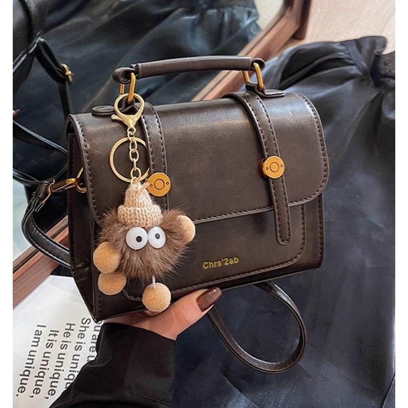 Premium retro handbag bag women's winter popular versatile commuter shoulder bag crossbody small square bag