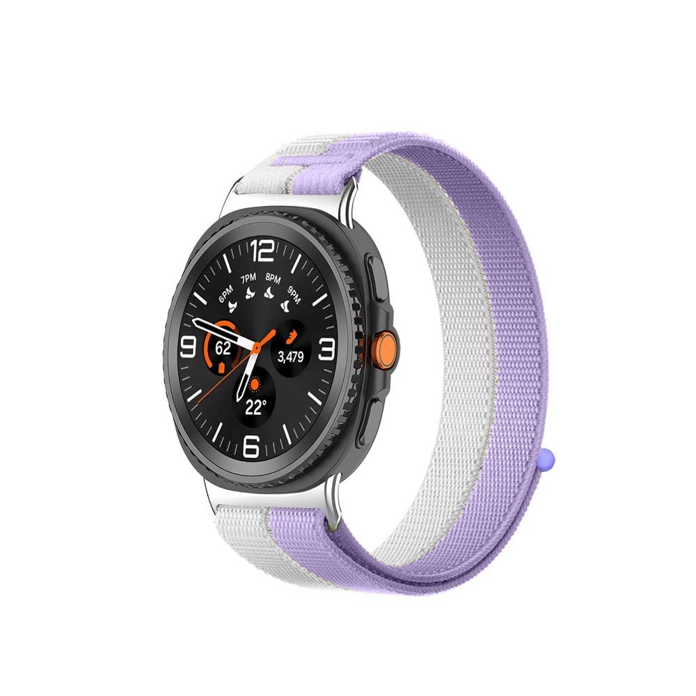 New Nylon Woven Band For Samsung Galaxy Watch 9/8 40mm 44mm Velcro Sport Watch Strap for Samsung Galaxy Watch 8 Classic 46mm Strap