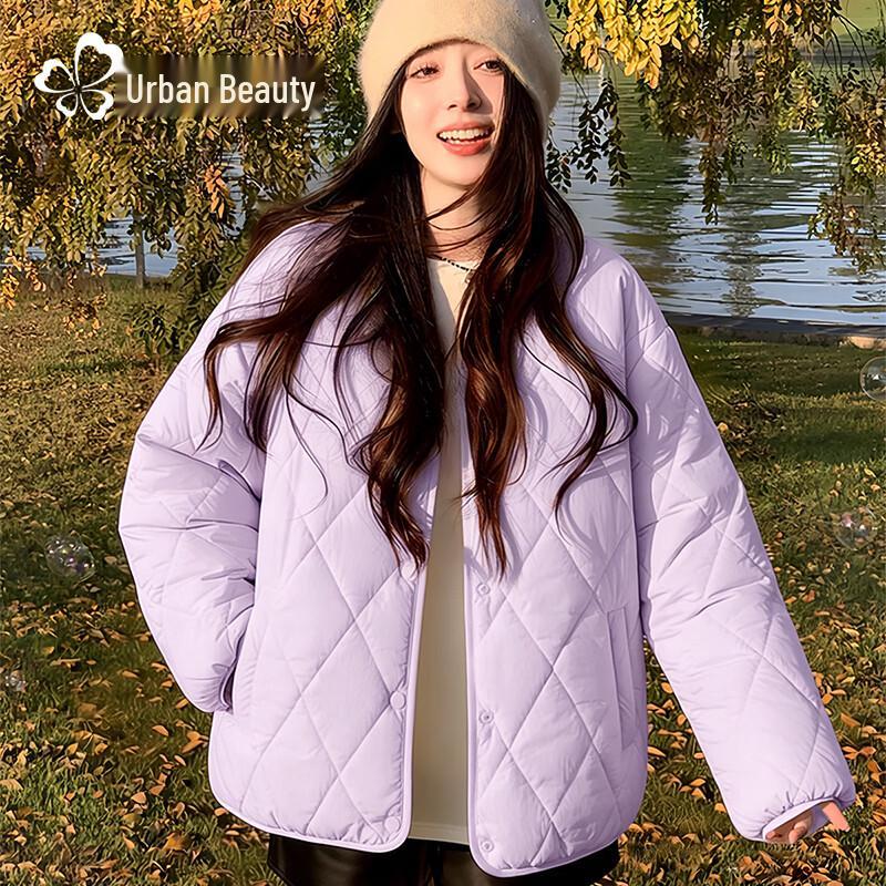 

Women s Collarless Padded Jacket S