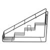 Edelstahl Draht Flaschenhalter Stabiles Design Kaffee Sirup Halter Für Kaffeestation
