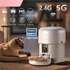 A25F-1080P HD Camera Automatic Cat Feeder With 5Gwifi Pet Cat Smart Food Kibble Dispenser Feeder For Cats Dog
