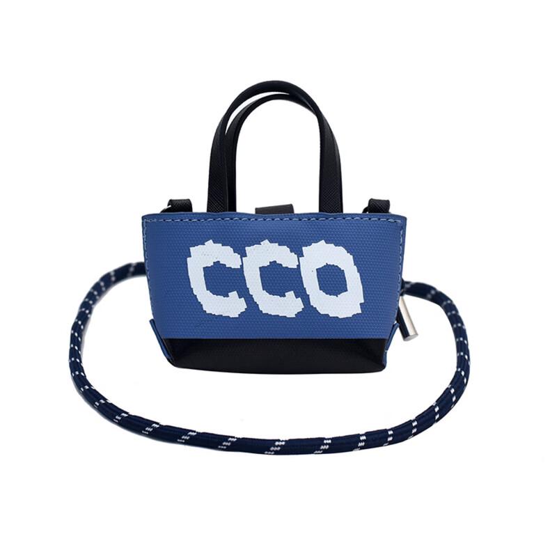 Li Shen Kids  Letter Print Crossbody Bag