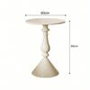 Nordic Style Coffee Table Moving Side Table Sofa End Table Luxurious Elegant Small Round Table for Home Simple Nightstand