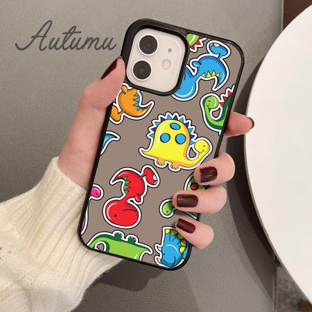 

Чехол для телефона с динозаврами для iPhone 11 12 13 14 Pro Max mini X XR XS SE 2020 5 6S 7 8 Plus Samsung Galaxy S21 S22 Cover shell Samsung S22ultra