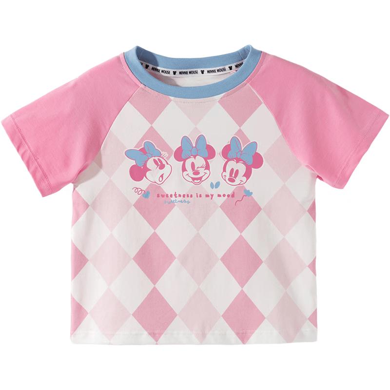 Disney Girls Cooling Raglan Sleeve T-Shirt 130/64