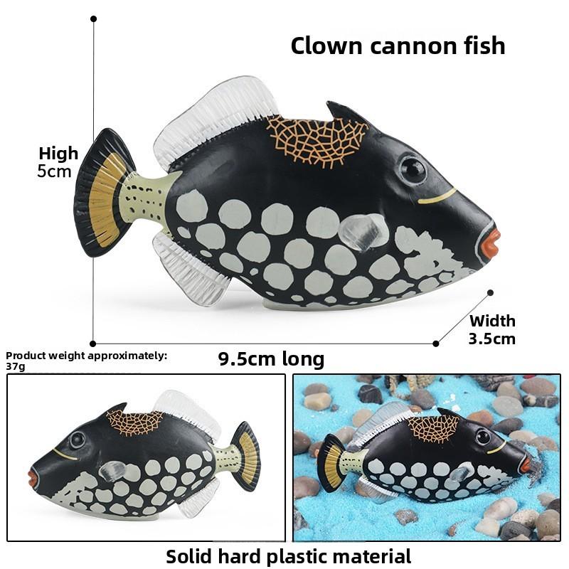 Tropical Fish Tank Decor Plastic Model Marine Animal Toy For Aquarium Enthusiasts