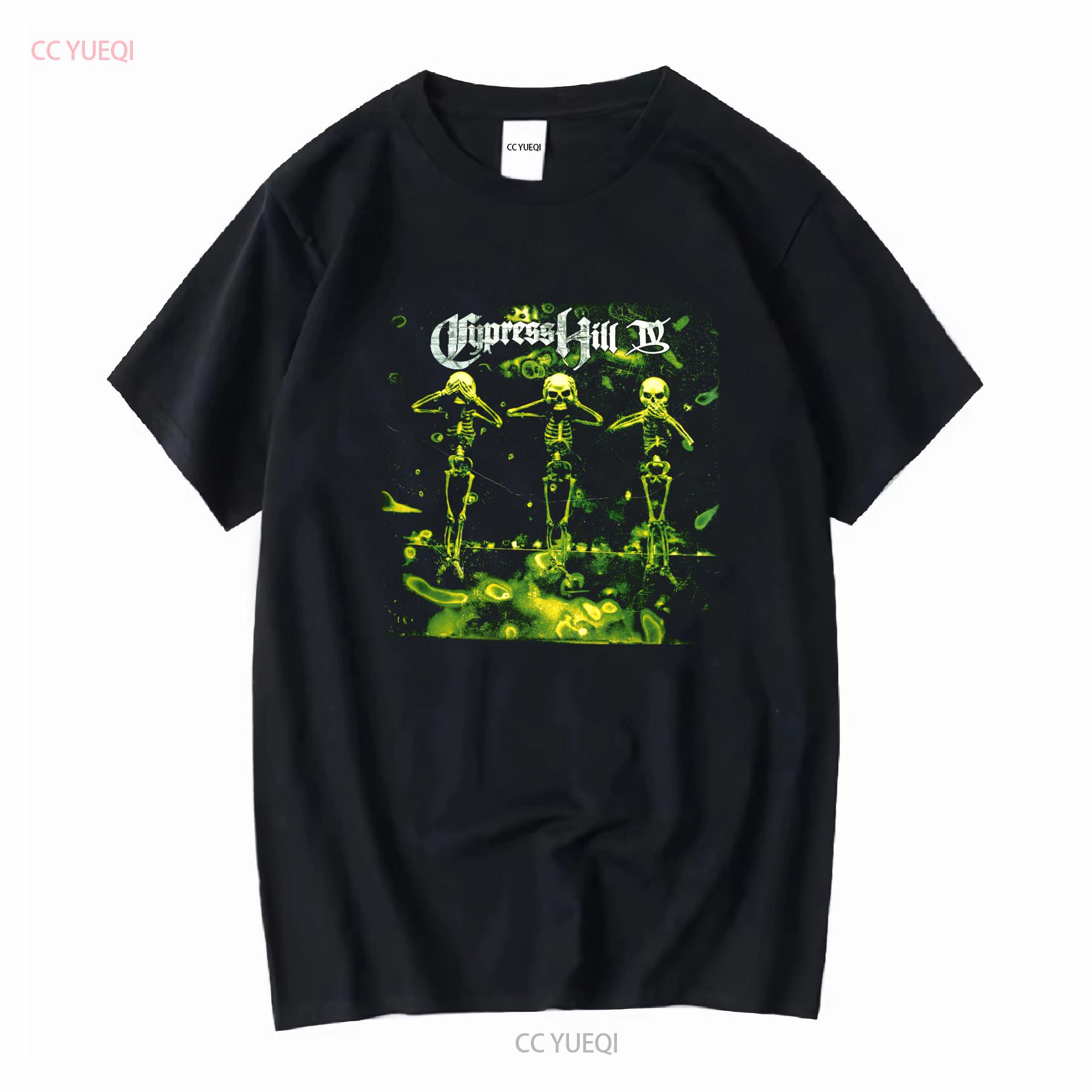 

Cypress Hill Band IV Album Adult Cotton T Shirt Full Size S 2345XL BO041 vintage Washed graphic homme Casual designer clothes 4XL