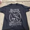 Vzácný! Tričko s logem Black Sabbath, Unisex černé bavlněné tričko, Velikost S-5XL Unisex tričko