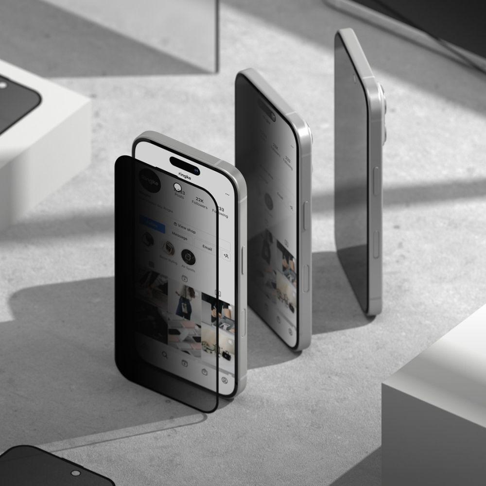 Szkło Prywatyzujące Ringke Easy Slide 2-Pack Iphone 16 Pro Privacy