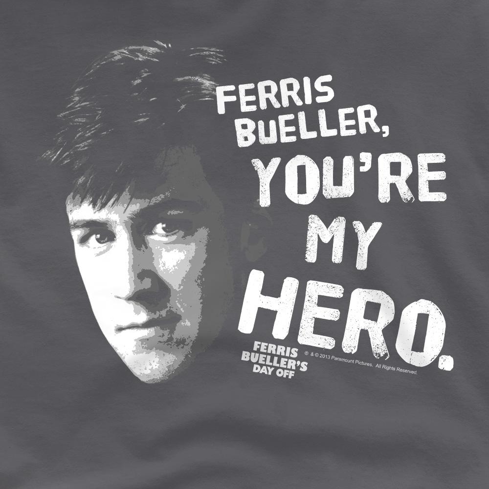 Ferris Bueller's Day Off Men's My Hero T-Shirt