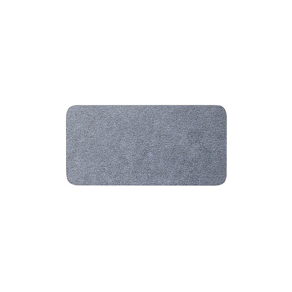 (Qunide) Hushållsskiagel Absorberande bord C-oast Snabbtorkande koppmatta Tvåldyna Kök M-ildewProof Rack Badrumssminkhållare 16x8cm